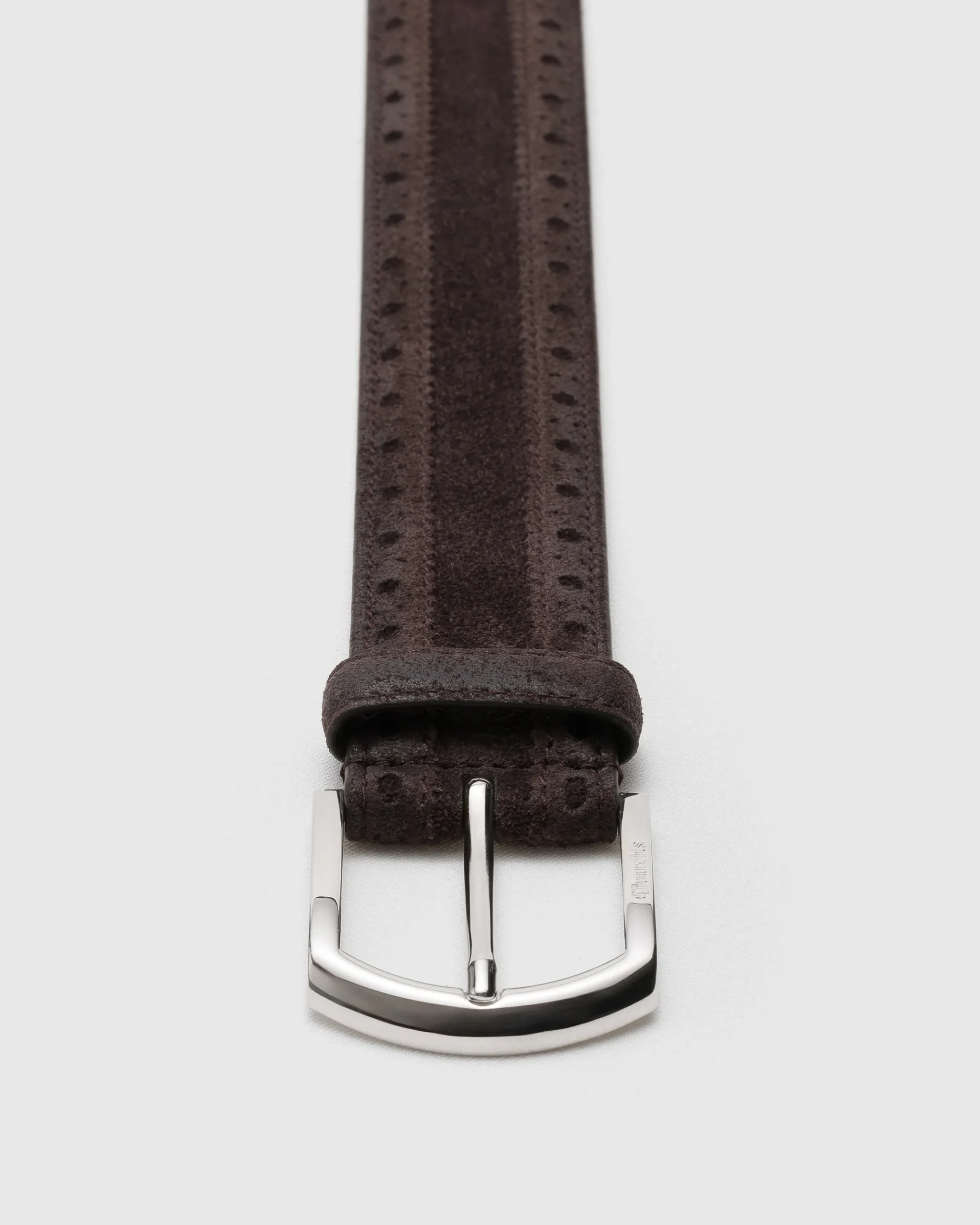 Belt - Brogue Antique Suede Belt