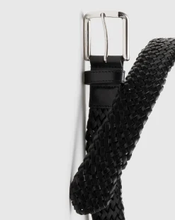 Belt - Woven Leather Belt