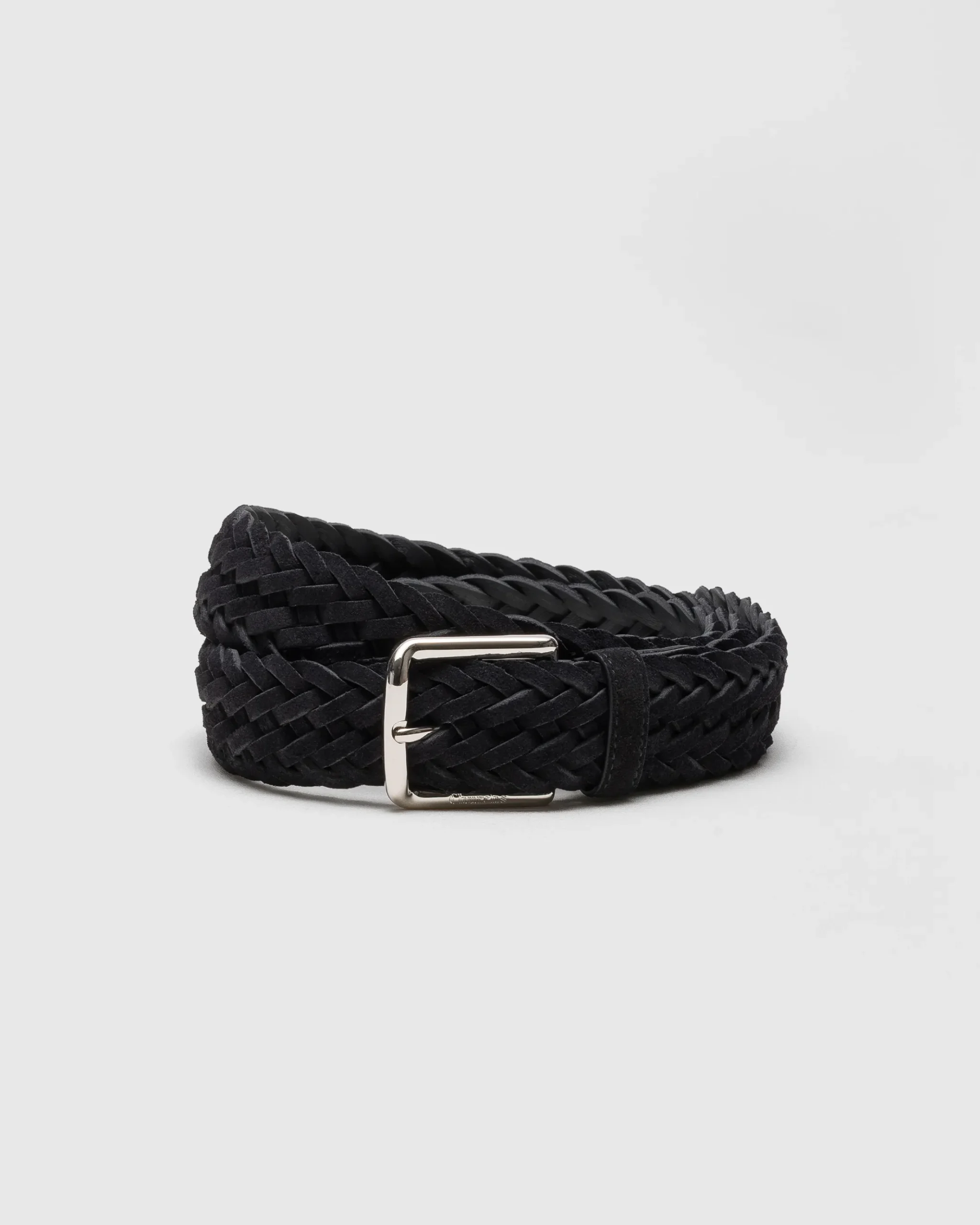 Belt - Woven Suede Belt