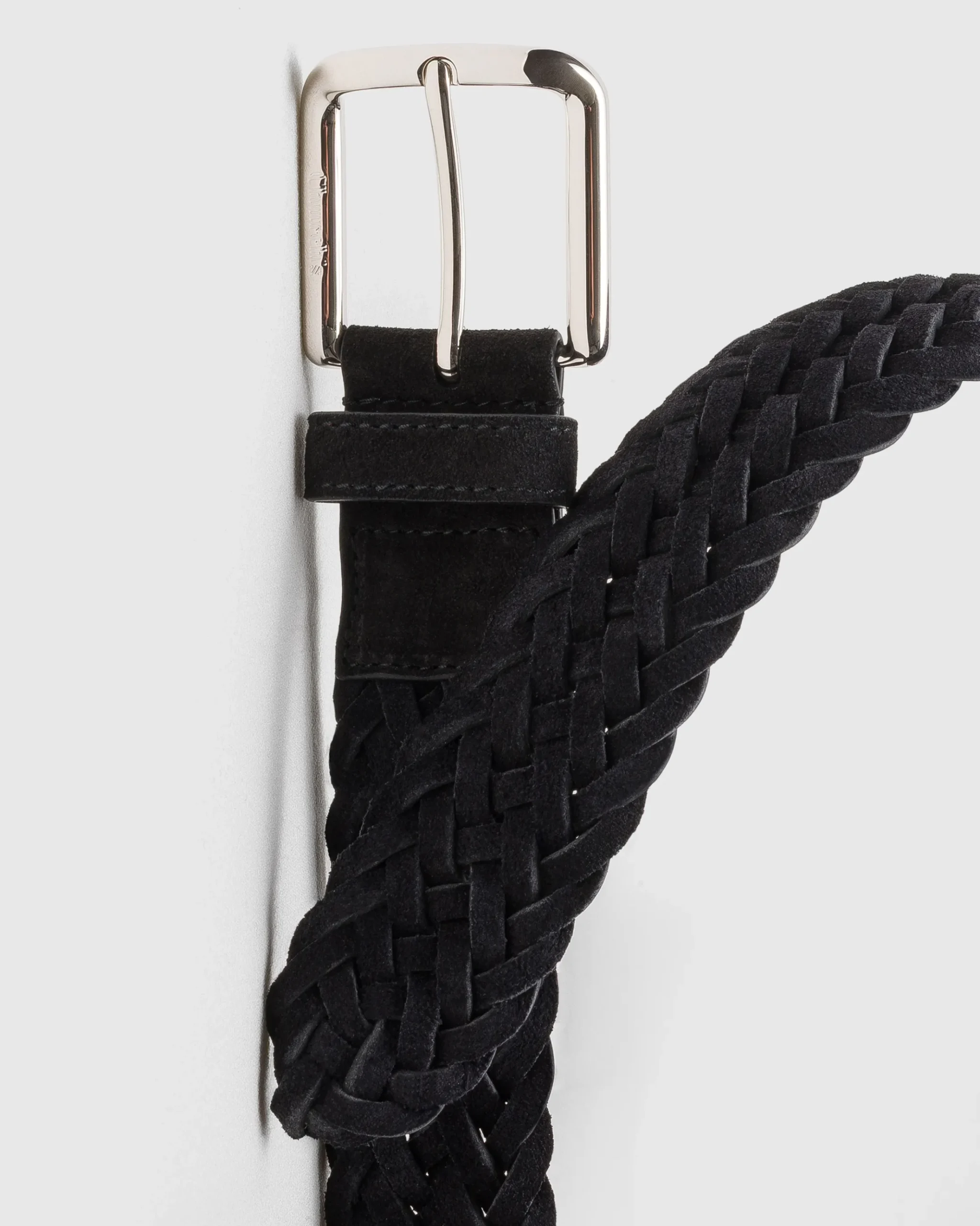 Belt - Woven Suede Belt