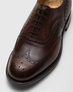 Burwood - Bleached Calfskin Oxford Brogue