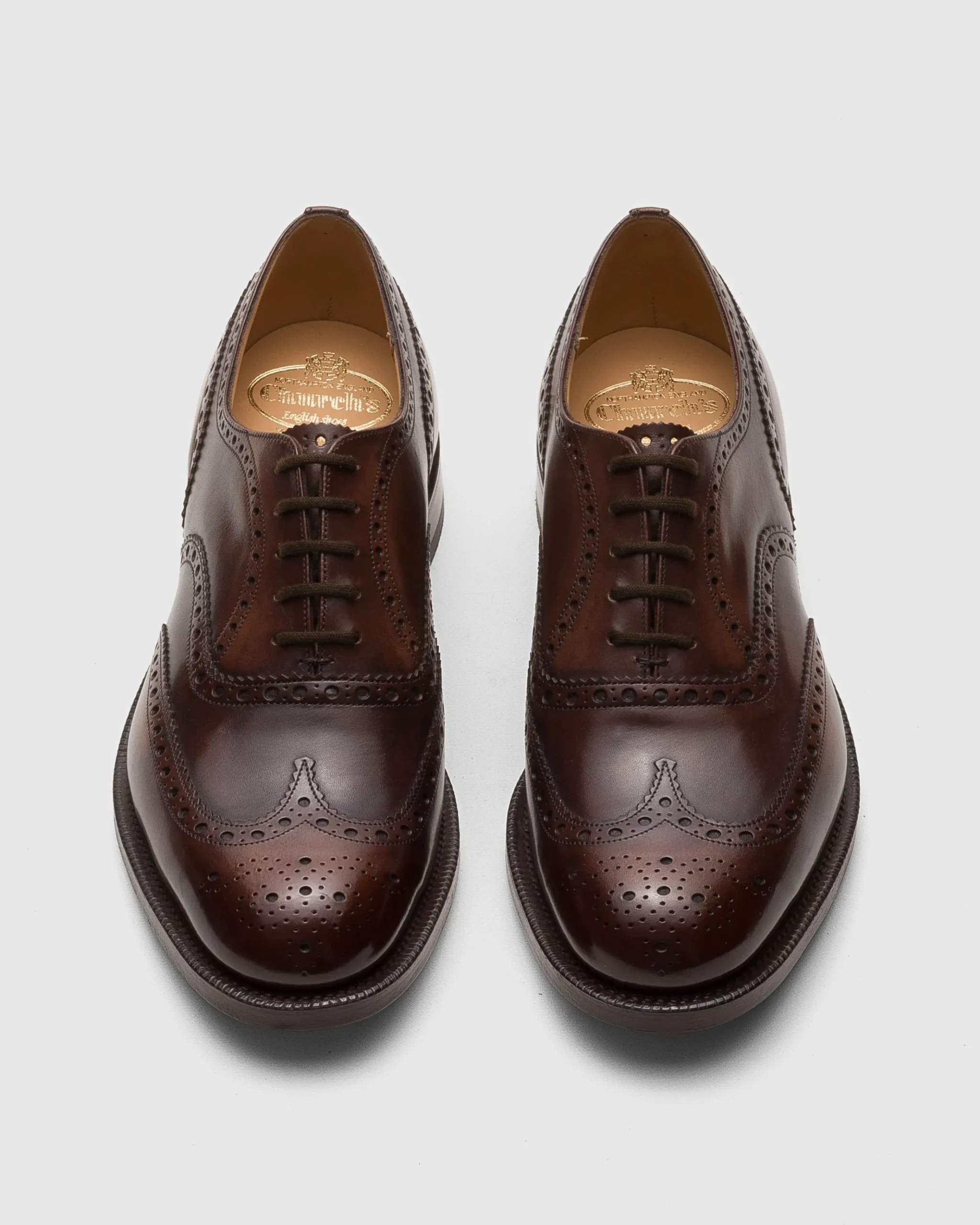 Burwood - Bleached Calfskin Oxford Brogue