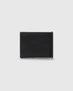 Card Holder - Deer Print Calfskin Money Clip Wallet