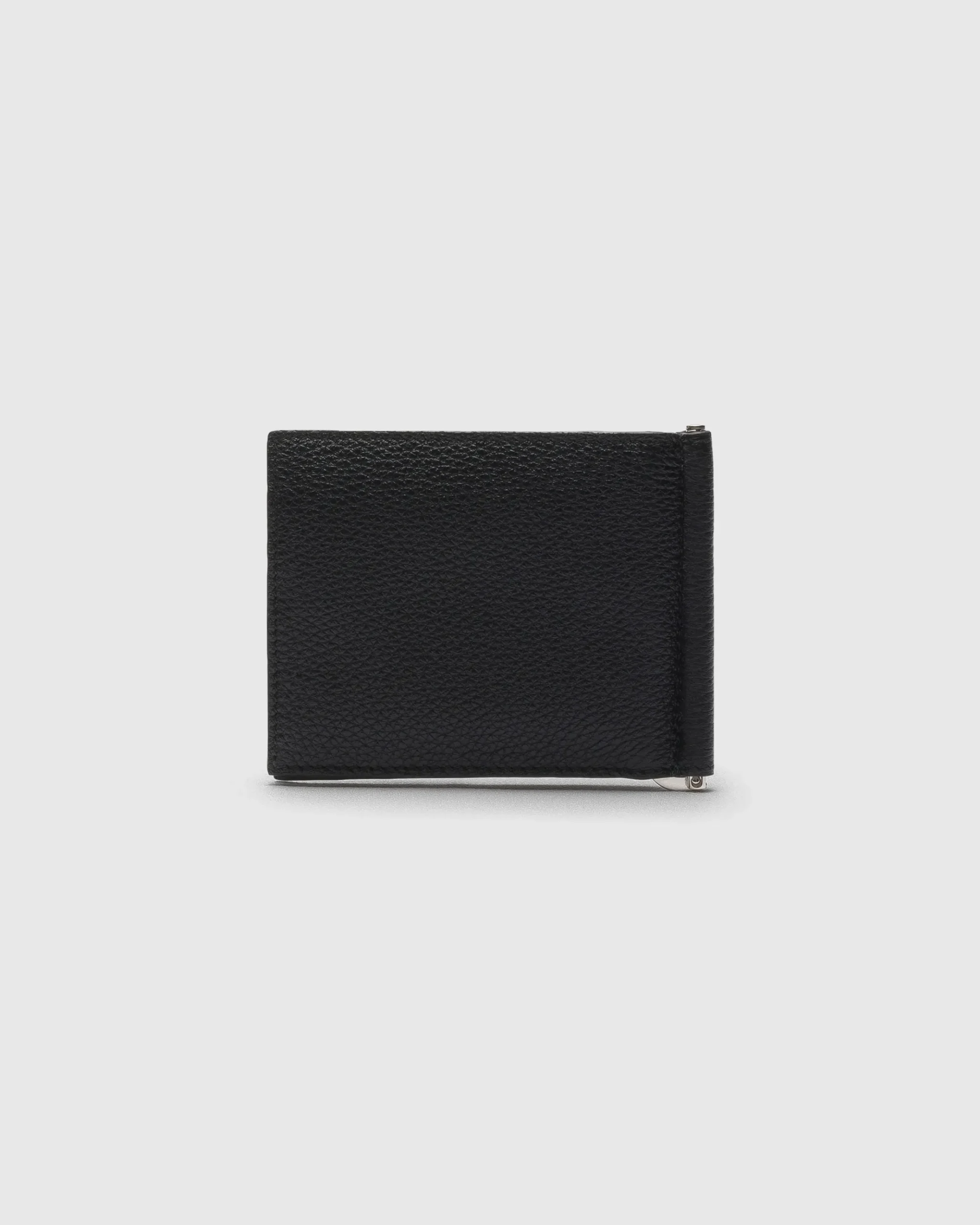 Card Holder - Deer Print Calfskin Money Clip Wallet