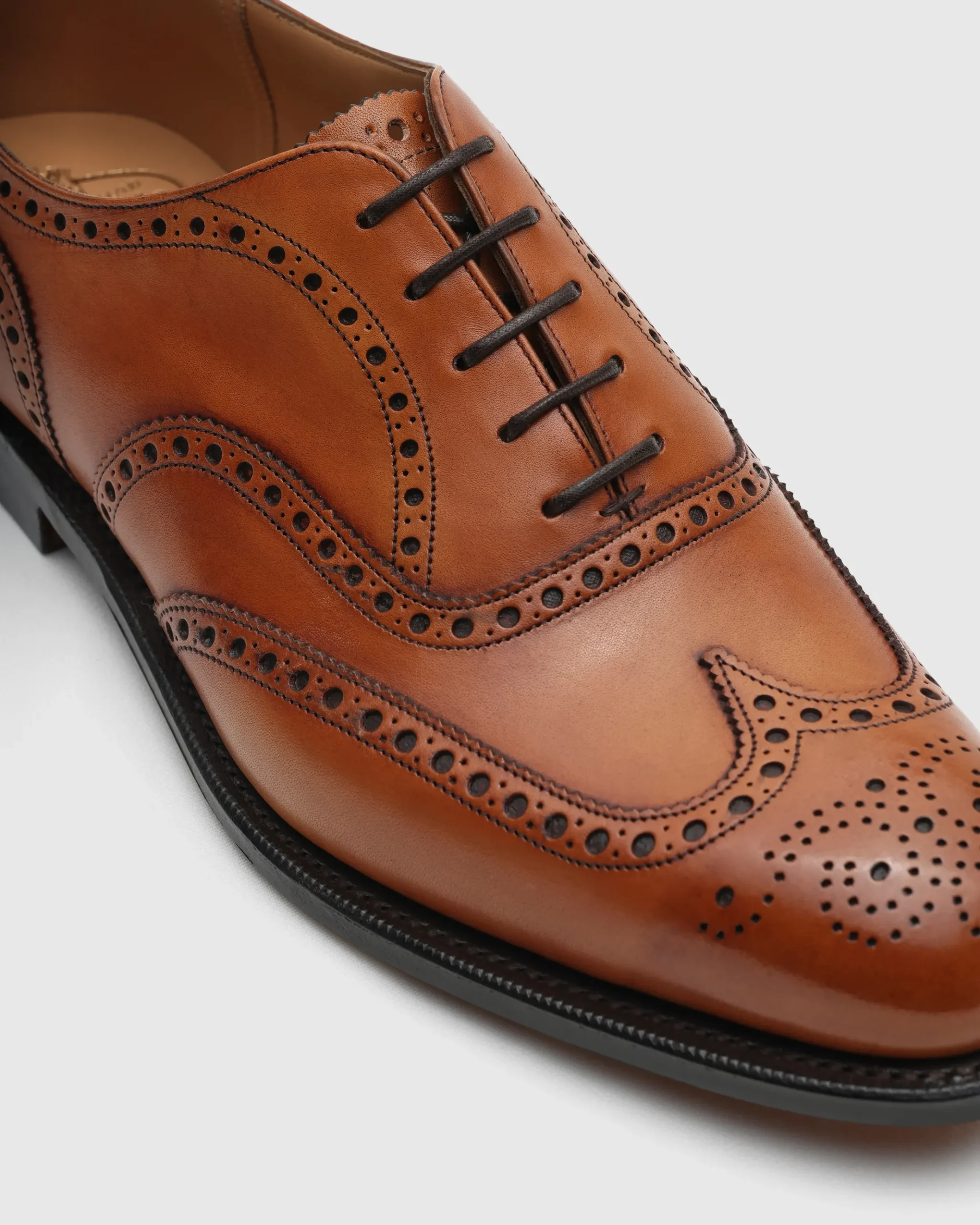 Chetwynd - Bleached Calfskin Oxford Brogue