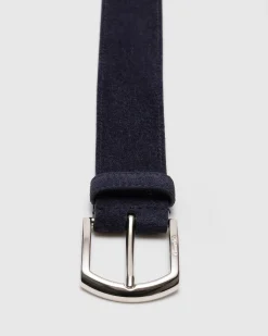 Classic Buckle Belt - Suede Belt