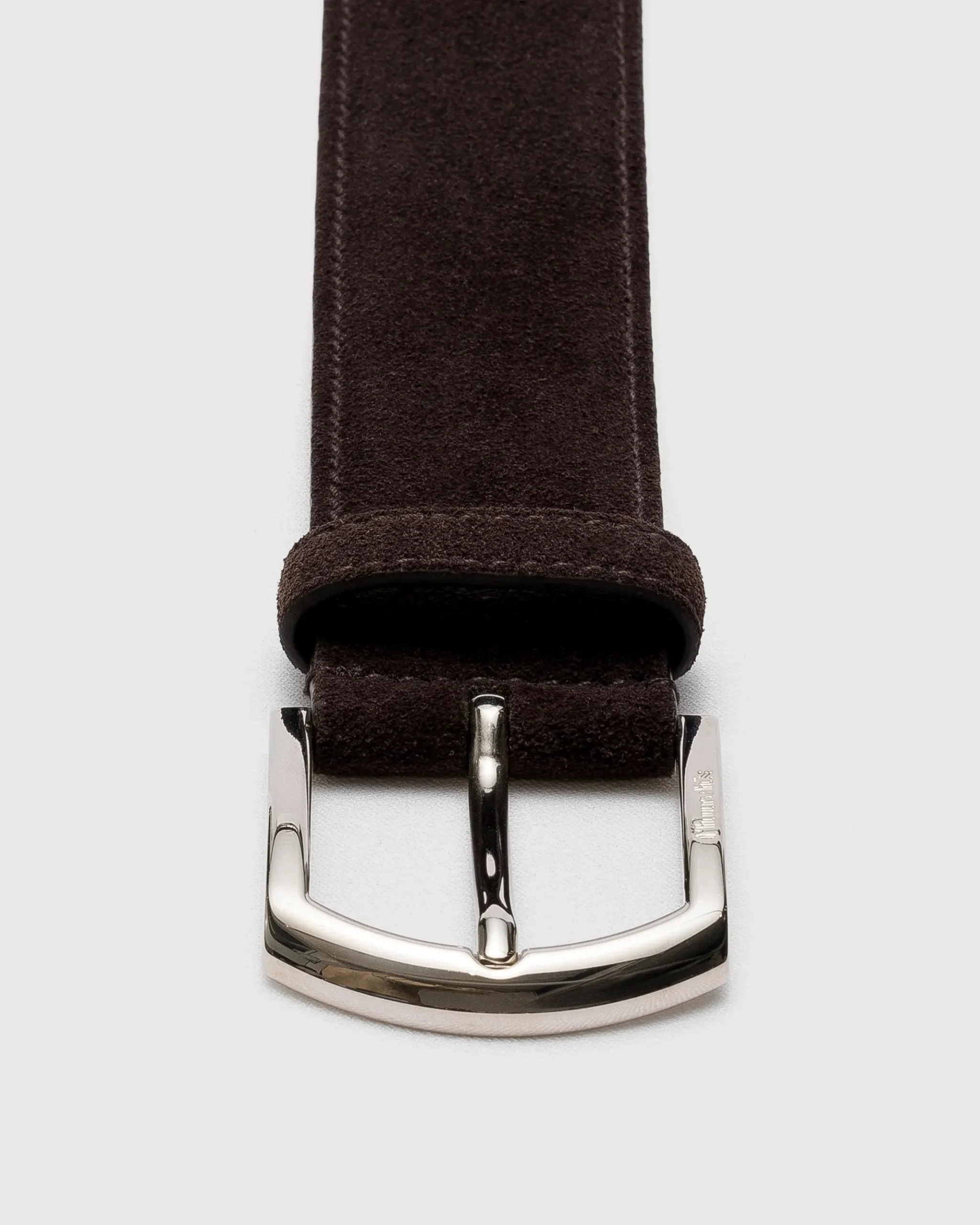 Classic Buckle Belt - Suede Belt
