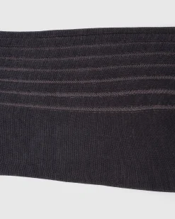 Contrast Ribbed Socks - Cotton Ribbed Short