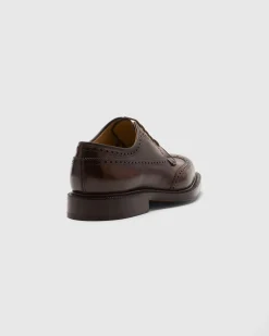 Grafton 173 - Bleached Calfskin Derby Brogue