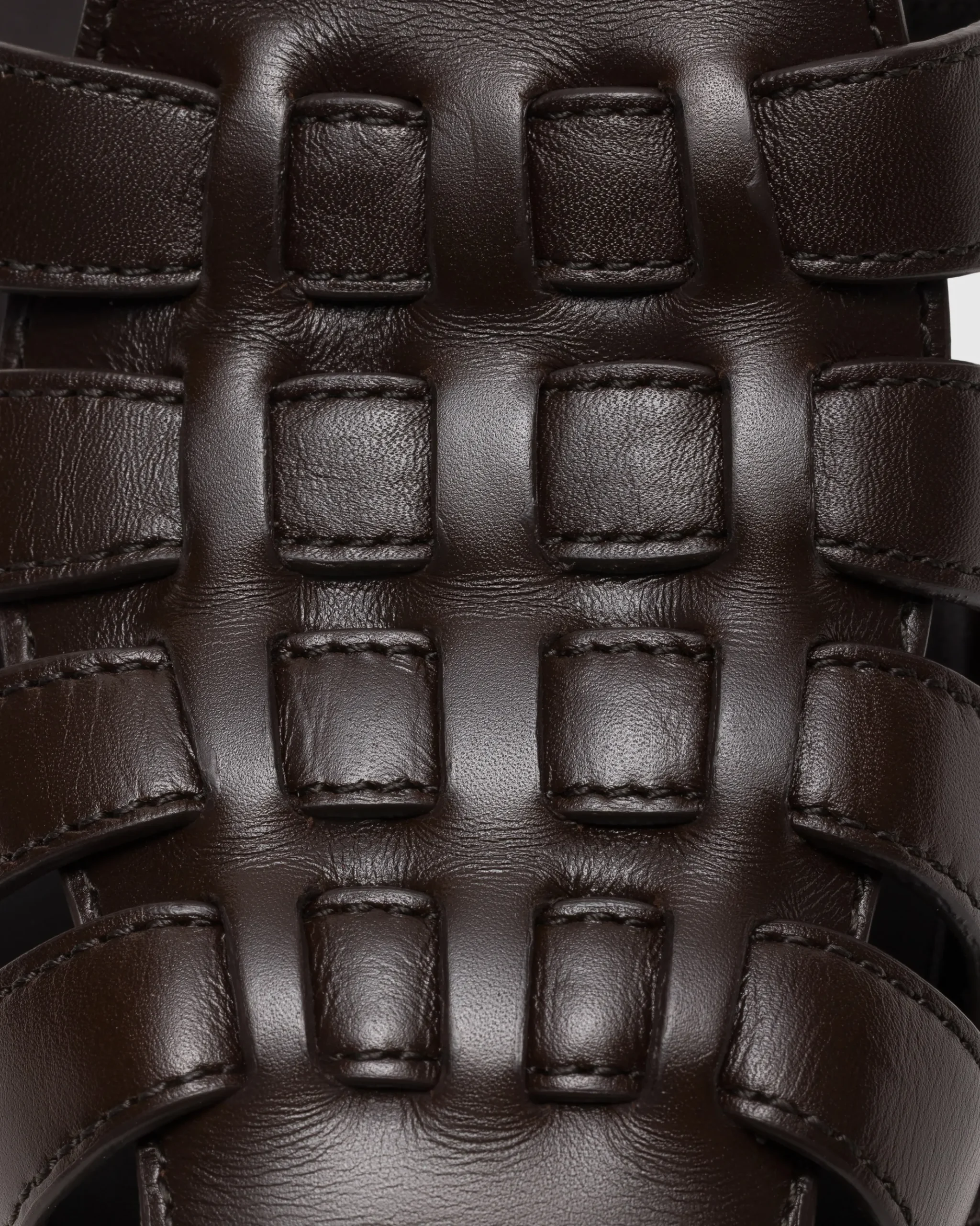 Kelsey 50 - Heeled Calfskin Sandal