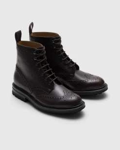 Mc Farlane LW - Fumé Brushed Leather Derby Boot