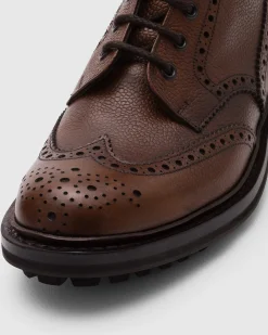 Mc Farlane LW - Highland Grain Lace-Up Boot Brogue