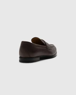 Milton - Deerskin Loafer with Antique Finish