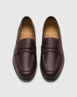 Milton - Deerskin Loafer with Antique Finish
