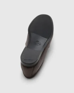 Milton - Deerskin Loafer with Antique Finish