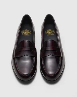 Natalie - Polished Fumé Leather Loafer
