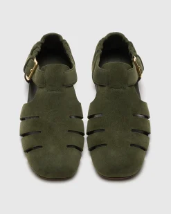 Olerine - Suede Sandal