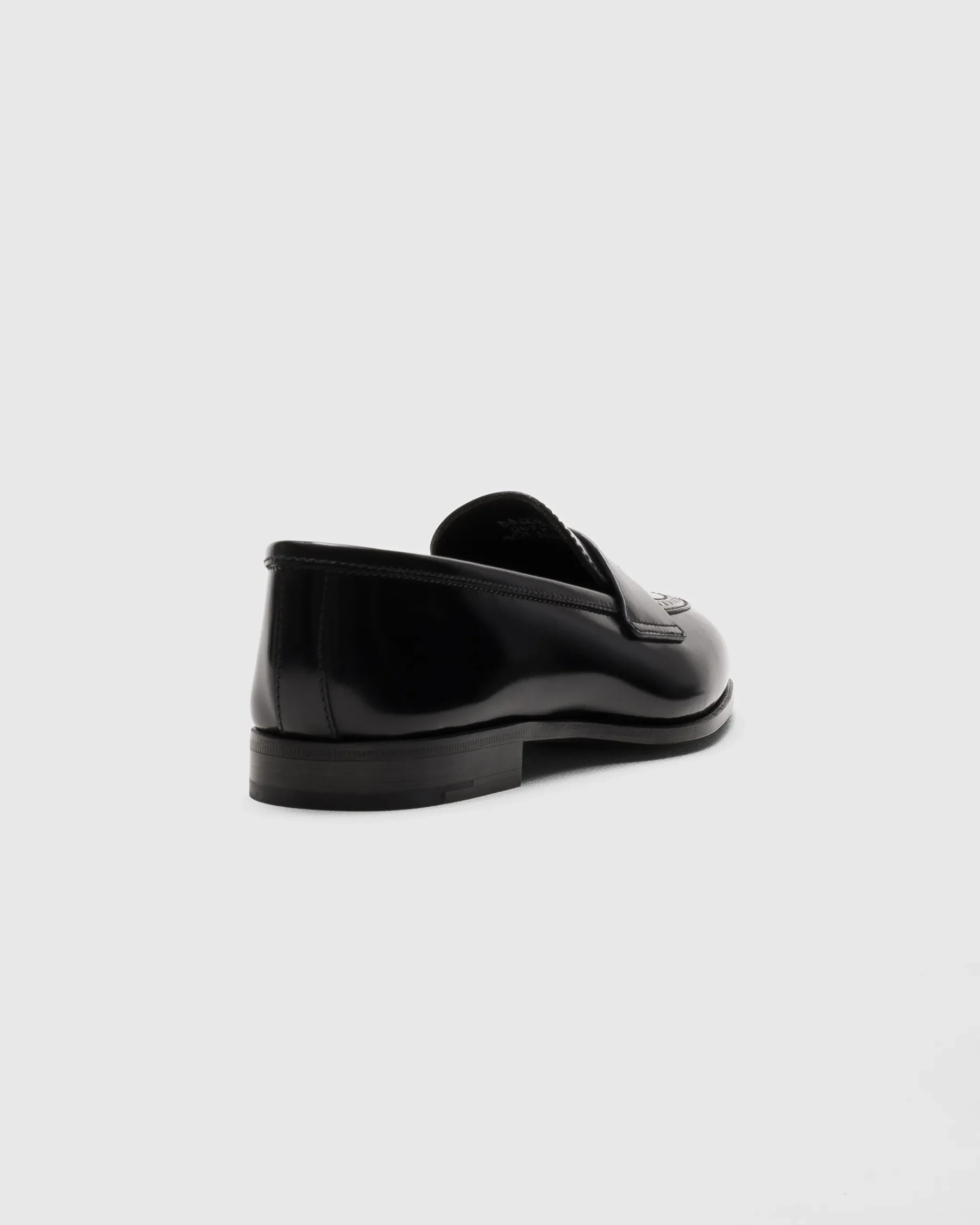 Onyx - Polished Fumé Leather Loafer
