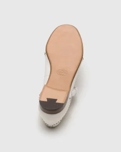 Opal Met - Nappa Mary Jane Ballet Flat with Studs
