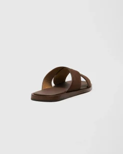 Oriyah - Suede Crisscross Sandal