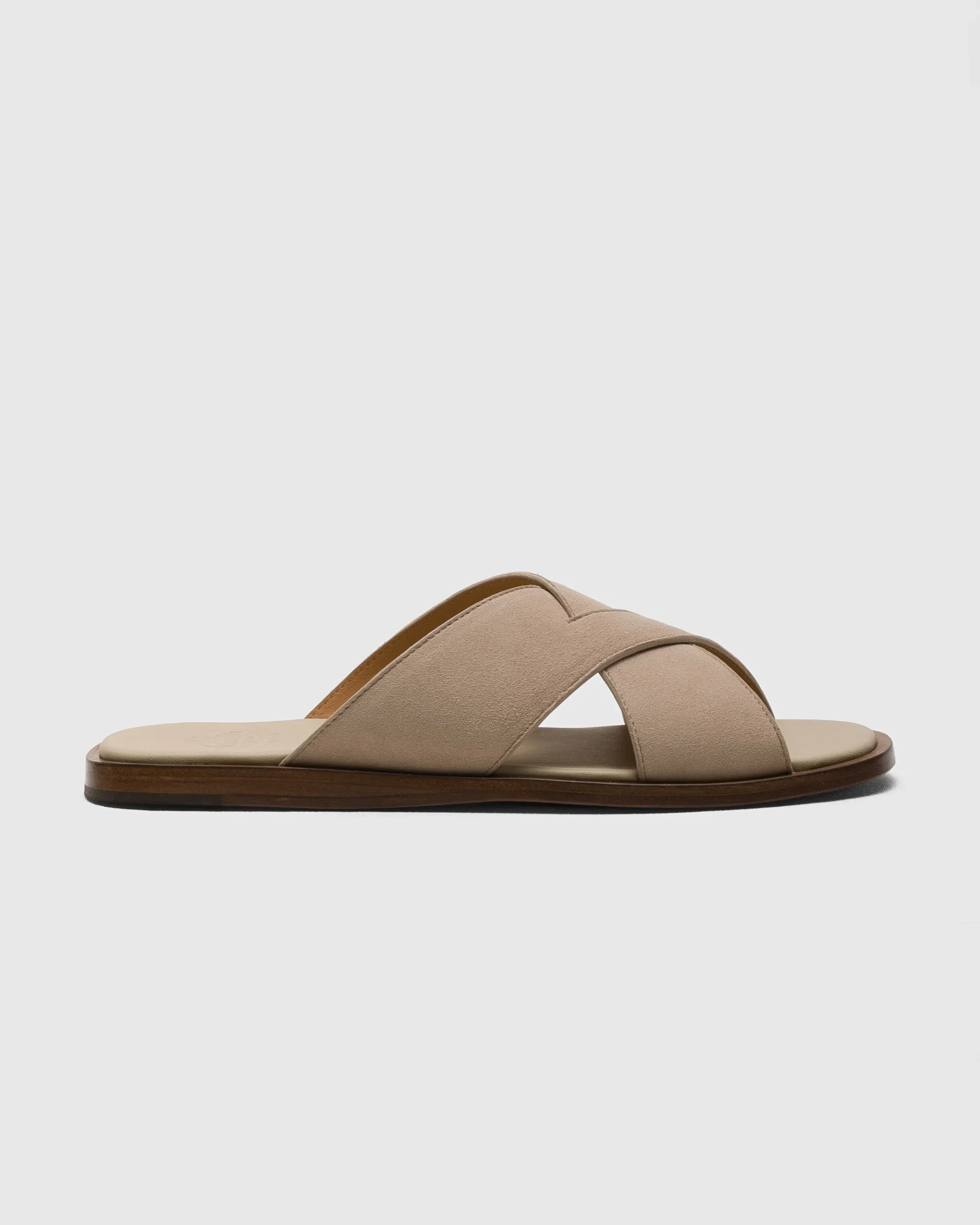 Oriyah - Suede Crisscross Sandal