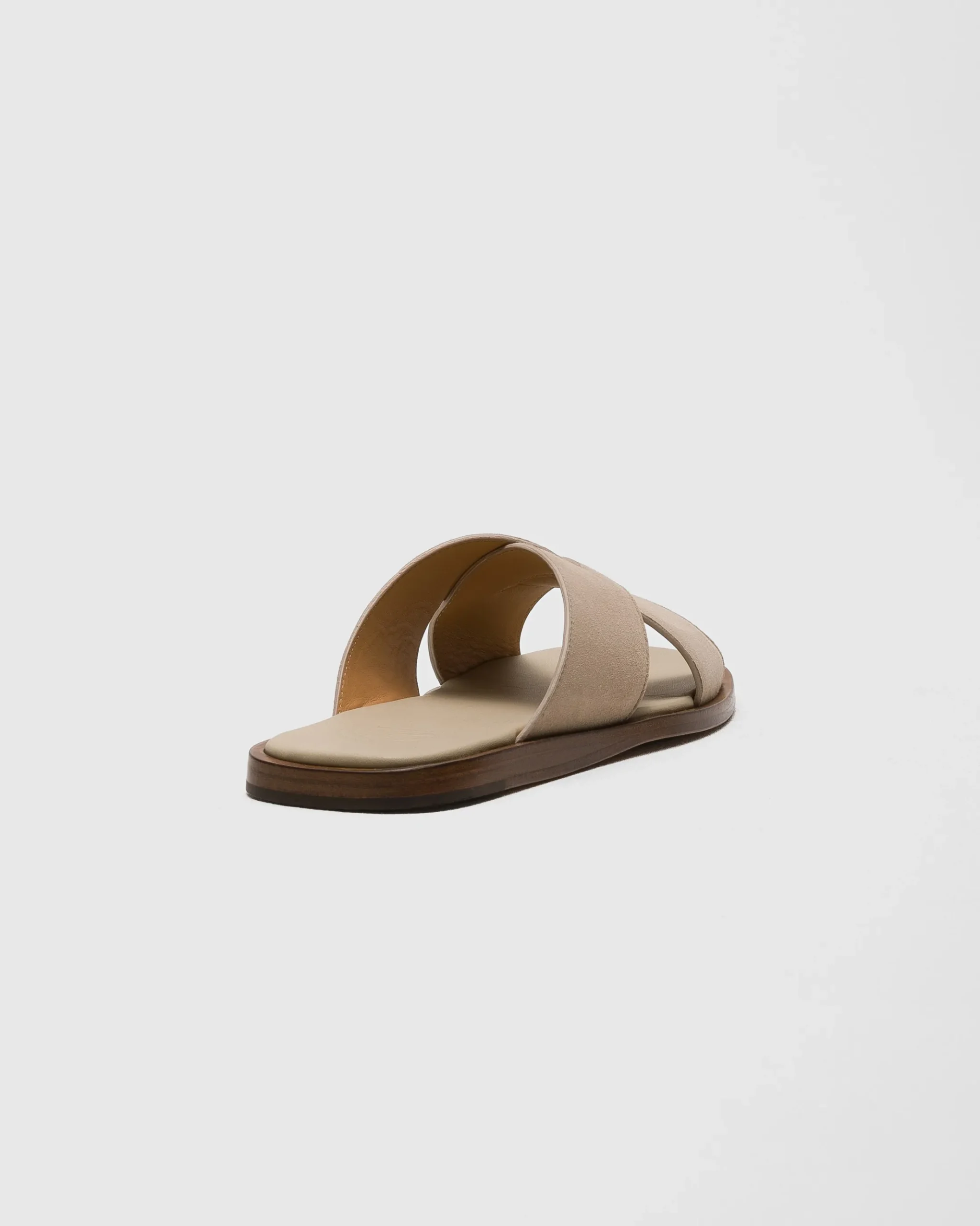 Oriyah - Suede Crisscross Sandal