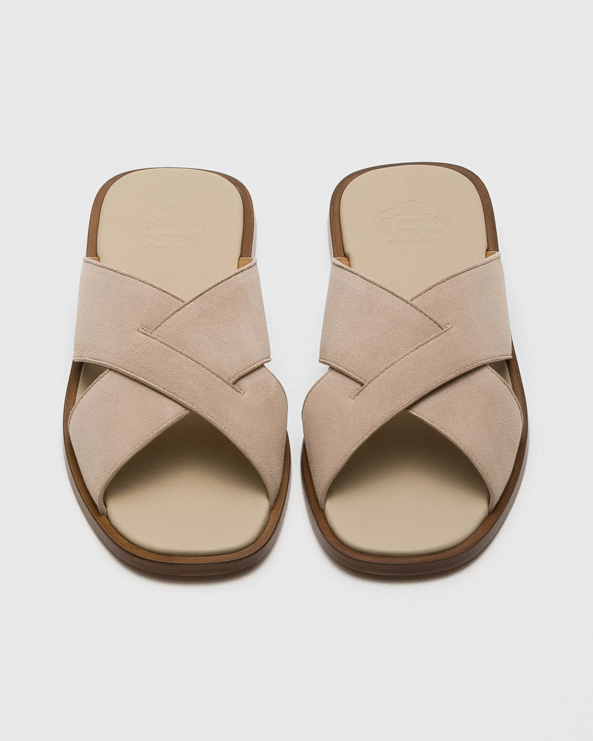 Oriyah - Suede Crisscross Sandal