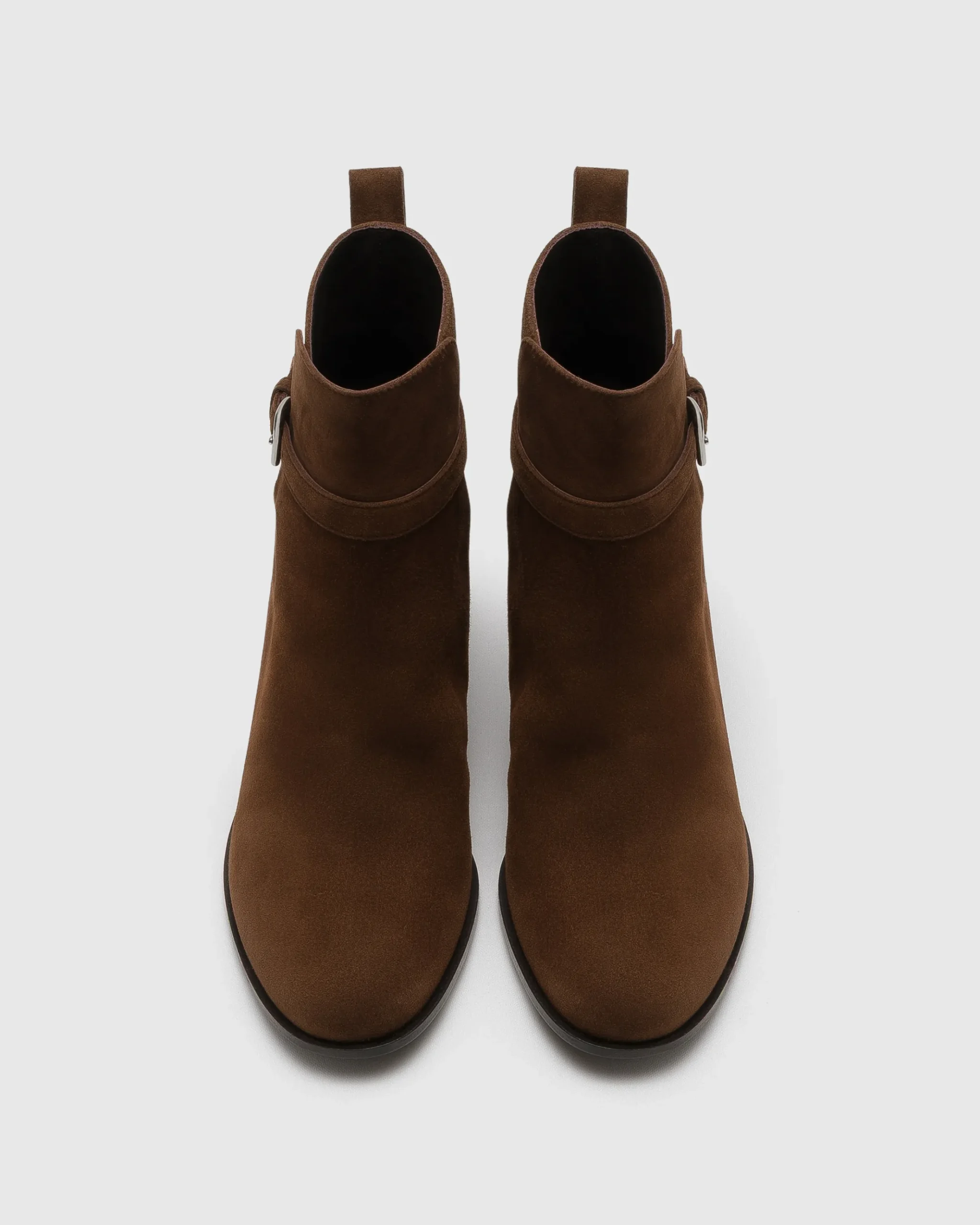 Paloma - Suede Boot with Antique Finish