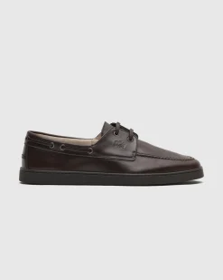 Peblees Beach - Pull-up Calfskin Slip-on Boat Shoe