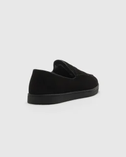 Peebles Fur - Suede and Sheepskin Loafer