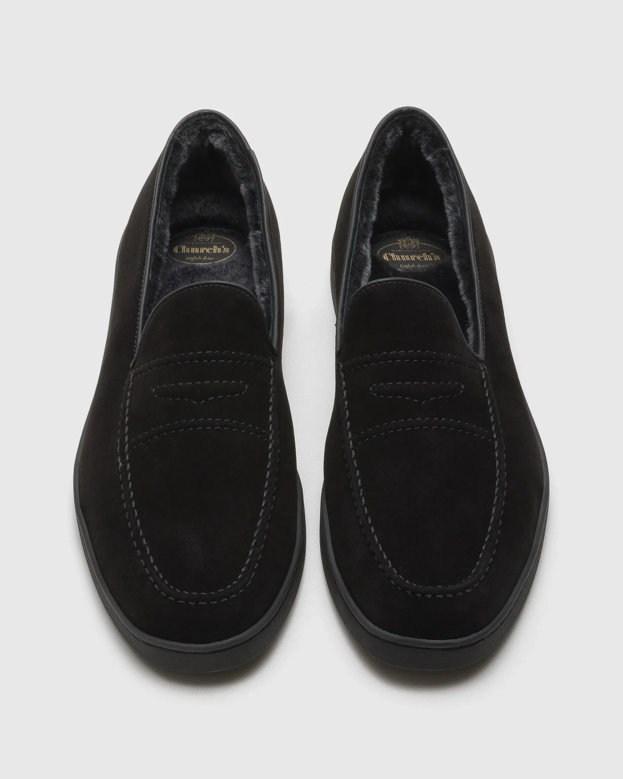 Peebles Fur - Suede and Sheepskin Loafer