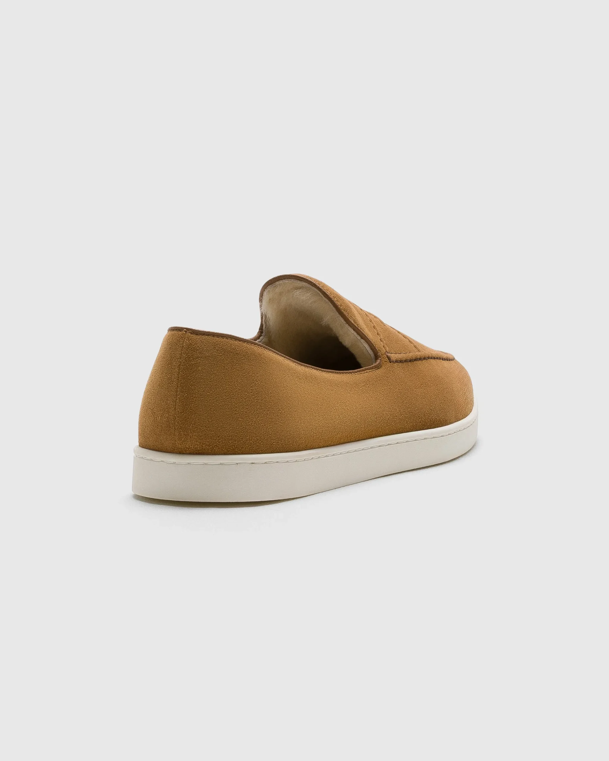 Peebles Fur - Suede and Sheepskin Loafer