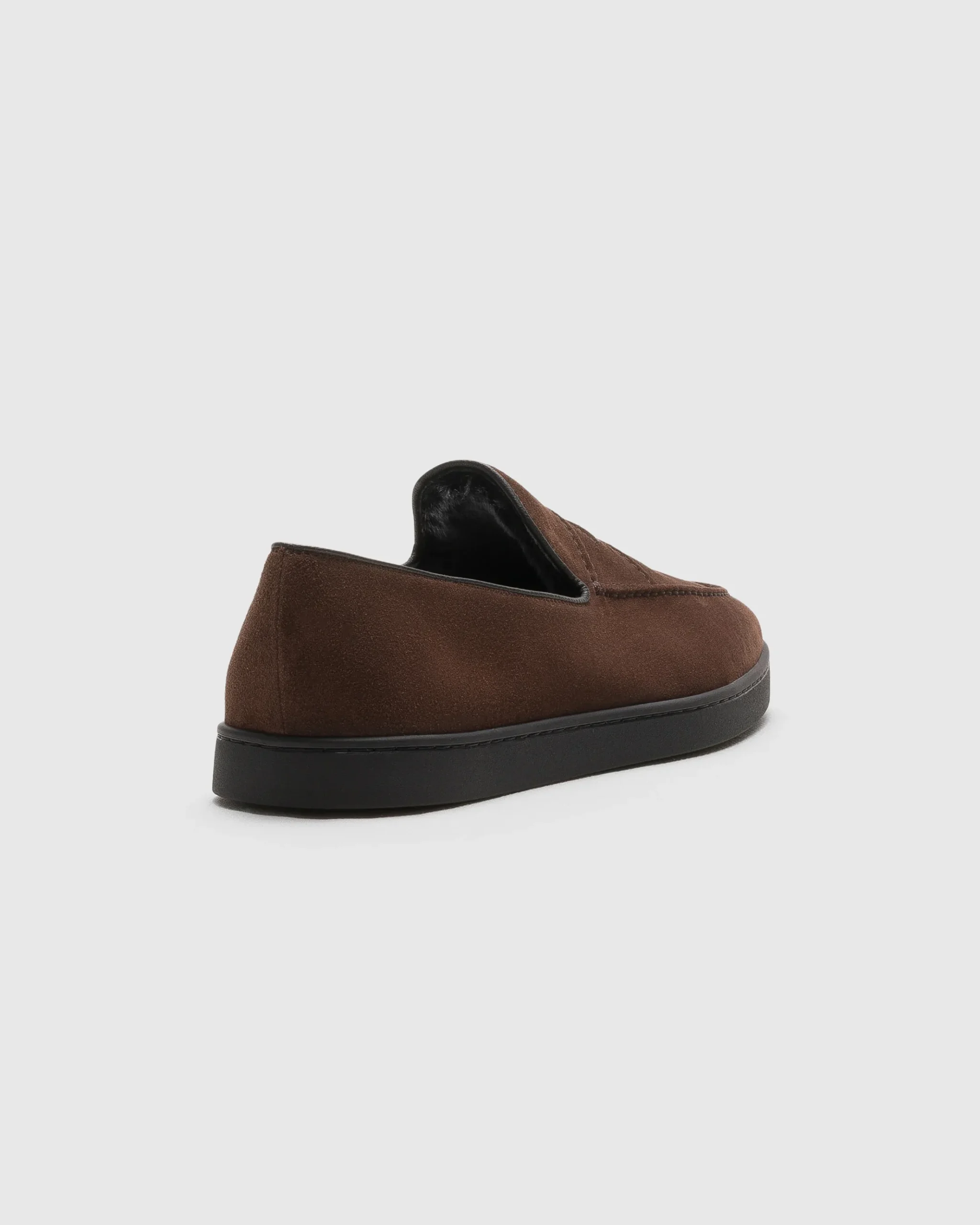 Peebles Fur - Suede and Sheepskin Loafer