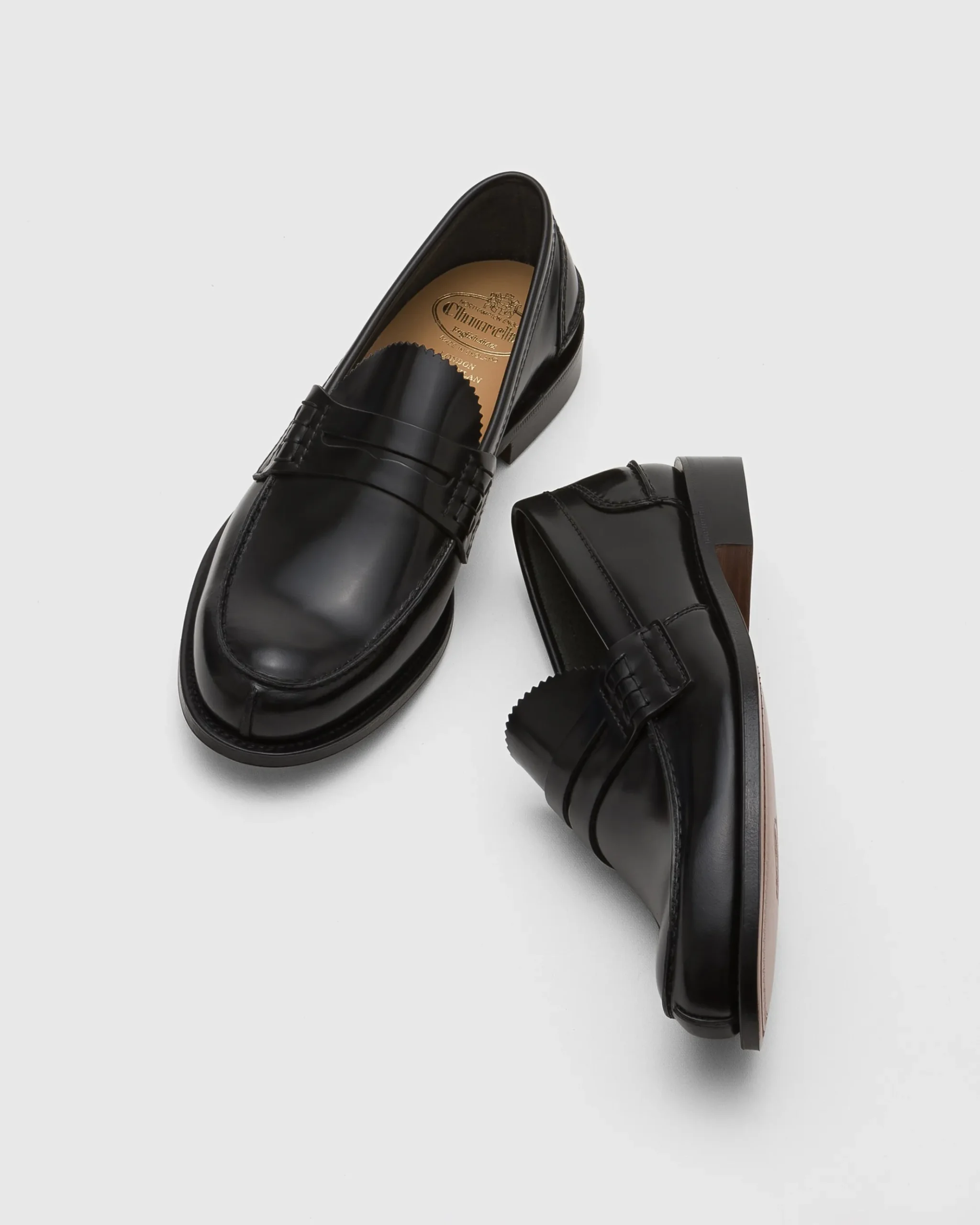 Pembrey - Bookbinder Fumè Penny Loafer