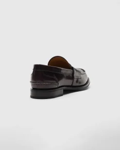 Pembrey W - Polished Fumè Loafer