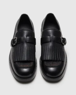 Piper - Soft Grain Leather Lace-up Monk Strap