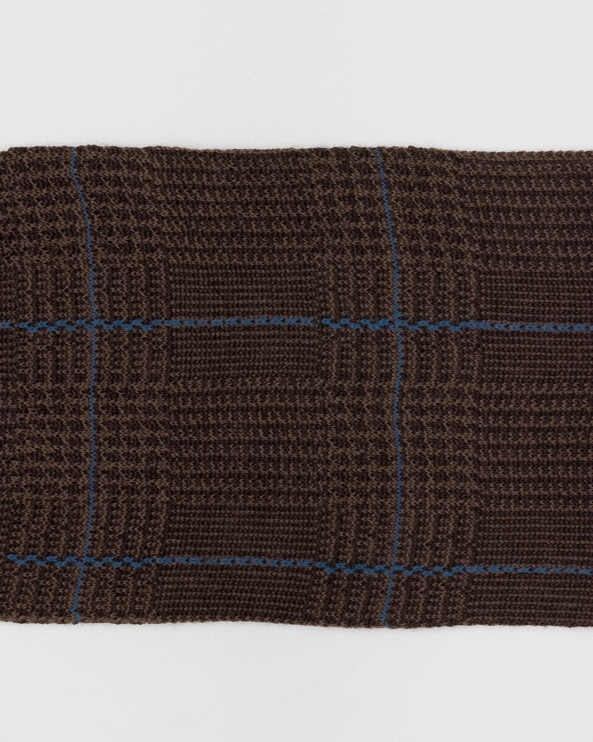 Prince of Wales Wool Long Socks - Prince of Wales Wool Long Socks