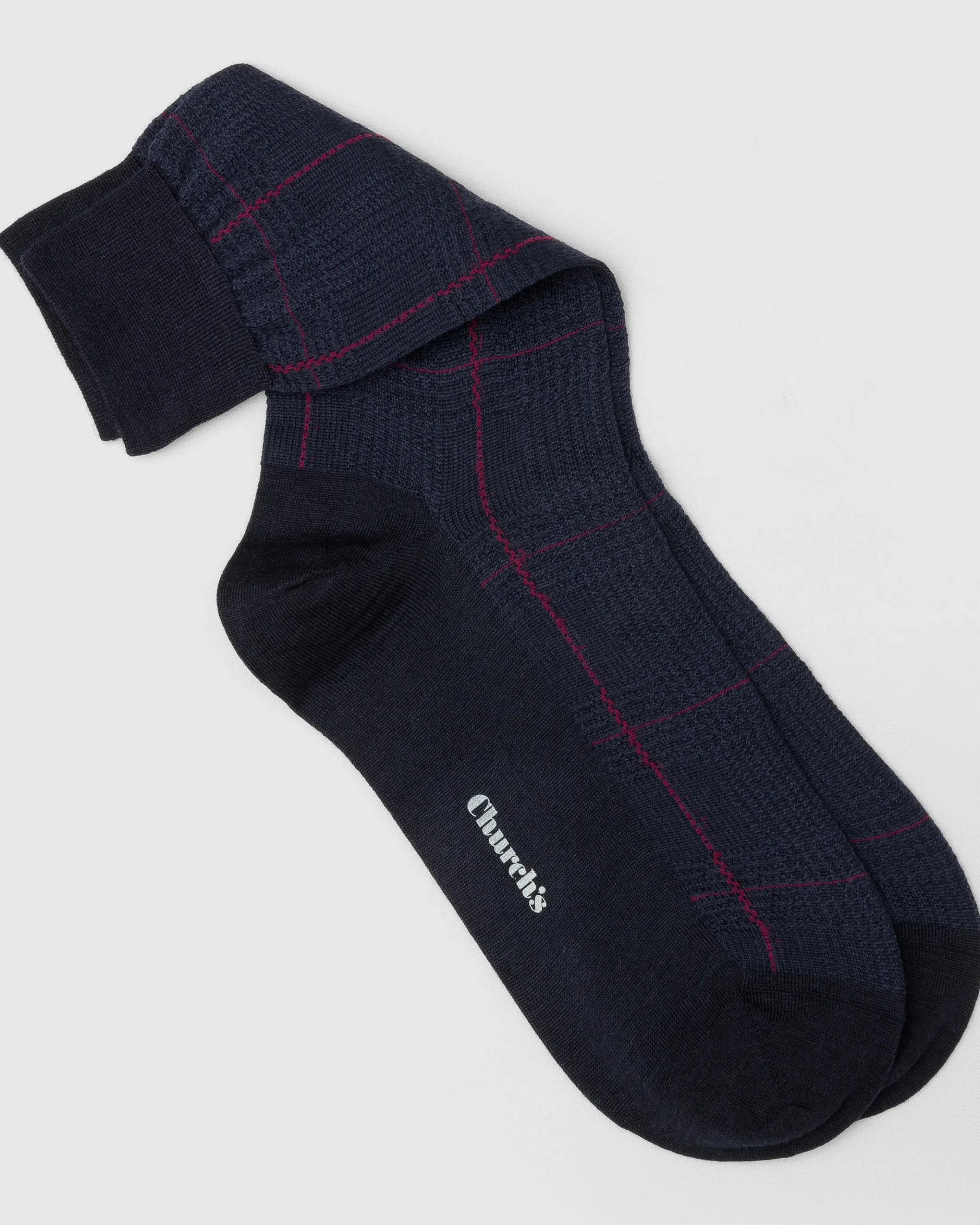 Prince of Wales Wool Socks - Prince of Wales Wool Socks