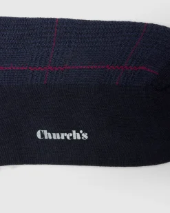 Prince of Wales Wool Socks - Prince of Wales Wool Socks