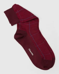 Prince of Wales Wool Socks - Prince of Wales Wool Socks