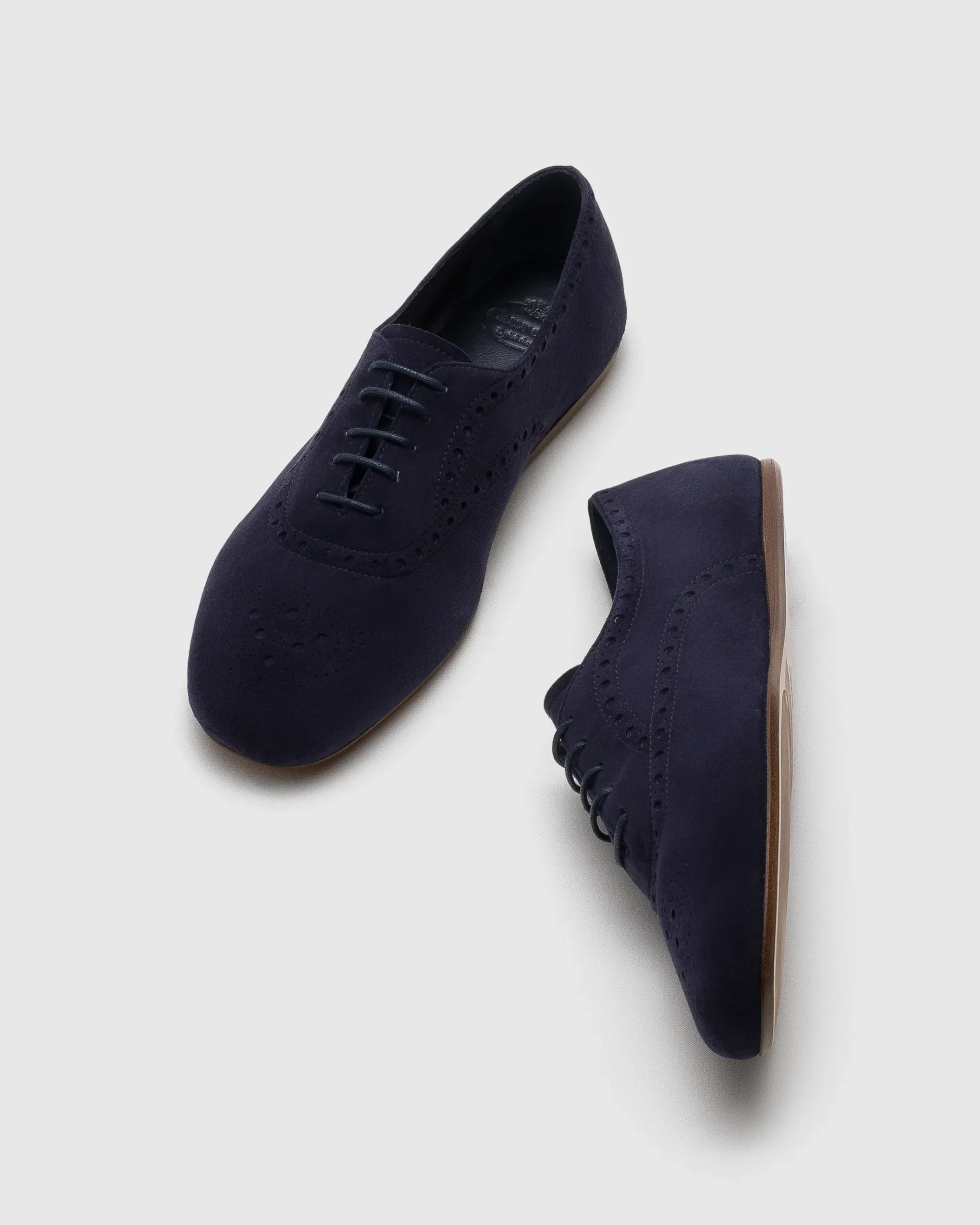 Rebecca - Suede Oxford Brogue