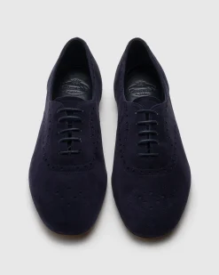 Rebecca - Suede Oxford Brogue