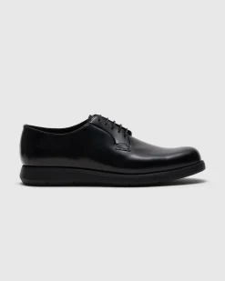 Redruth - Roadrunner Polished Fumé Leather Derby