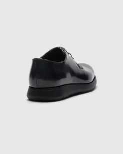 Redruth - Roadrunner Polished Fumé Leather Derby