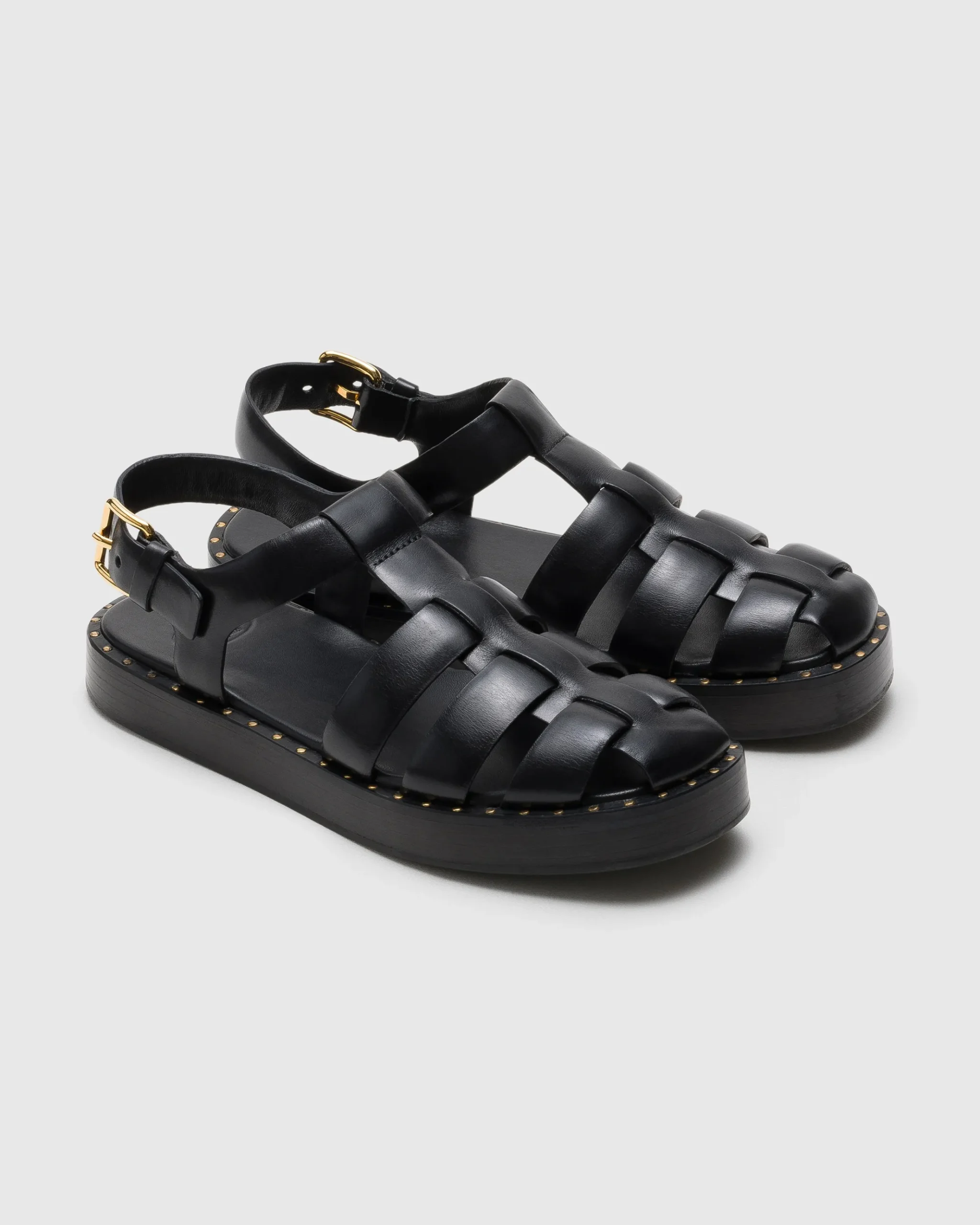 Reika - Calfskin Plateau Sandal