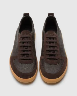 Repton - Deerskin and Suede Sneaker