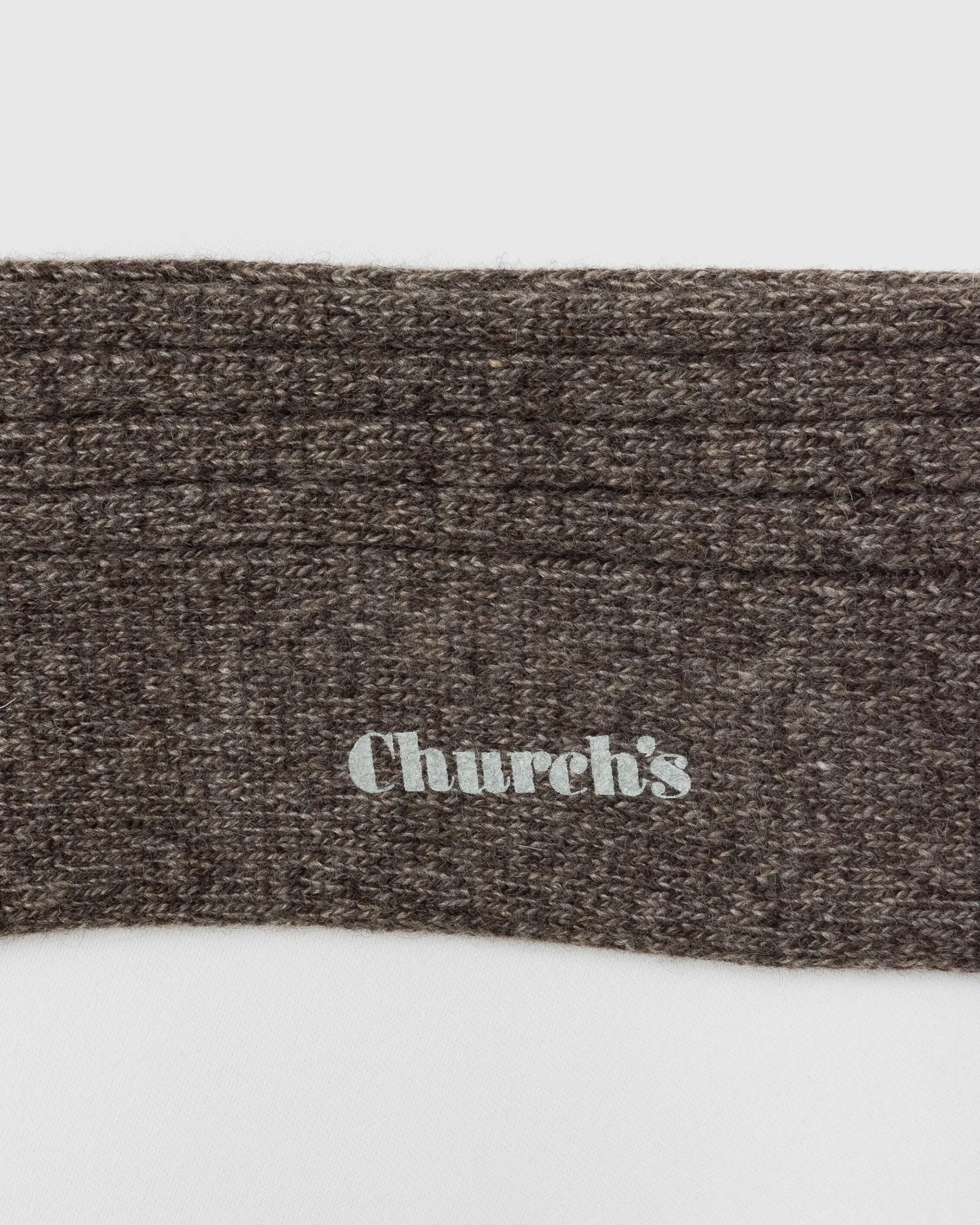 Ribbed Socks with Cashmere - Ribbed Socks with Cashmere