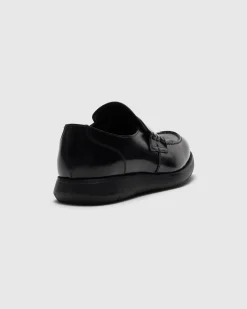 Rock Ferry - Roadrunner Polished Fumé Leather Loafer