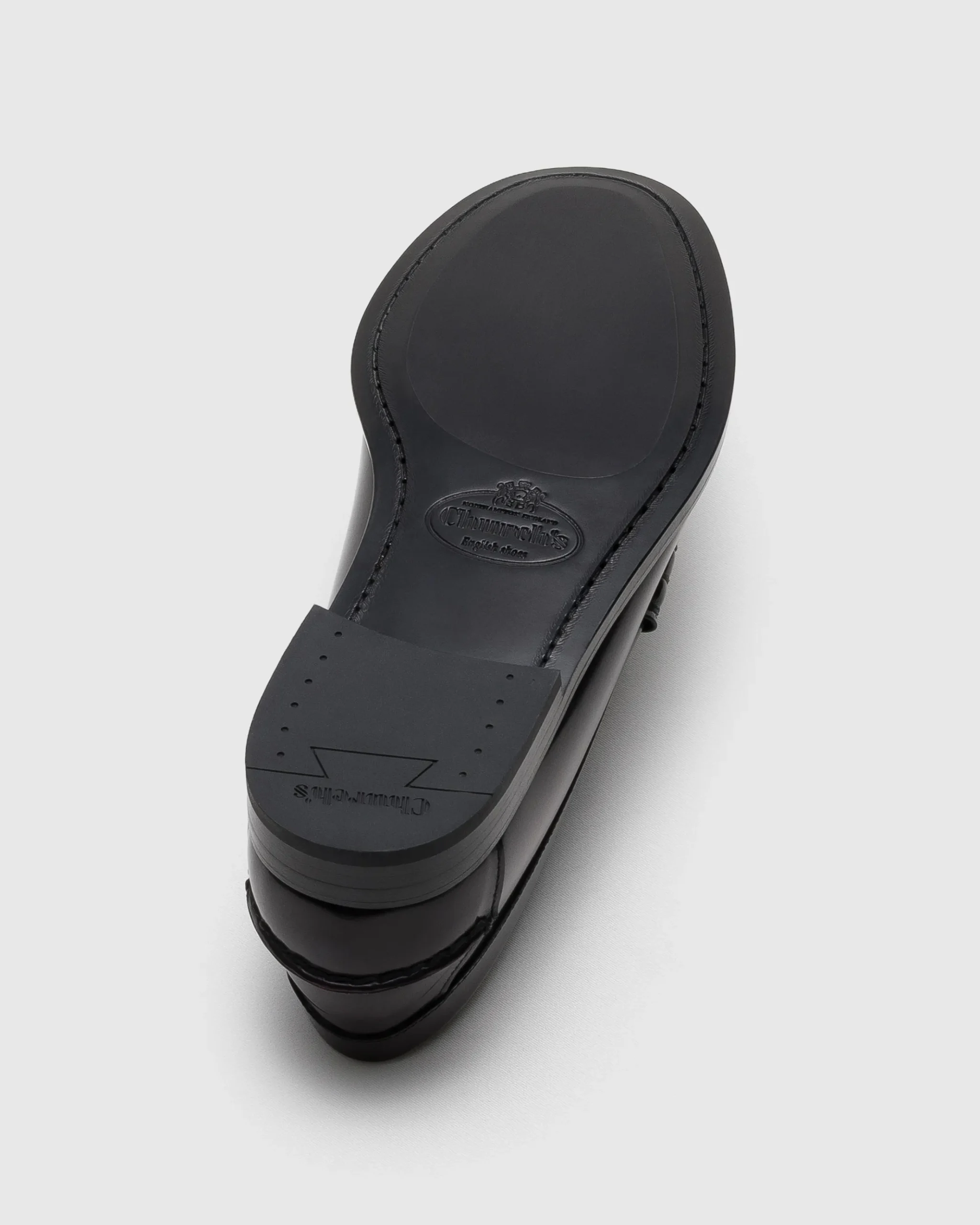 Rowley - Polished Fumé Leather Loafer