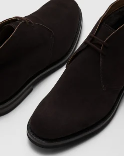 Ryder Fur Lw - Suede and Sheepskin Desert Boot